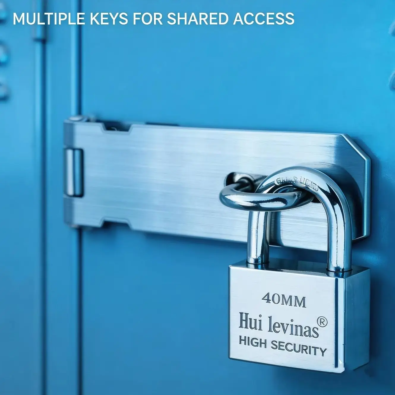 Stainless steel padlock household locks anti-theft anti-pick locks dormitory waterproof rustproof locks lockers