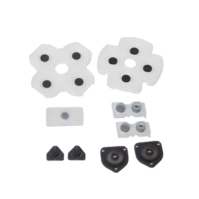 1Set for PS4 Controller JDS 001 JDS 010 JDS 030 040JDM 050 055 Conductive Silicone Rubber Pads for Dualshock 4 L2 R2 Buttons