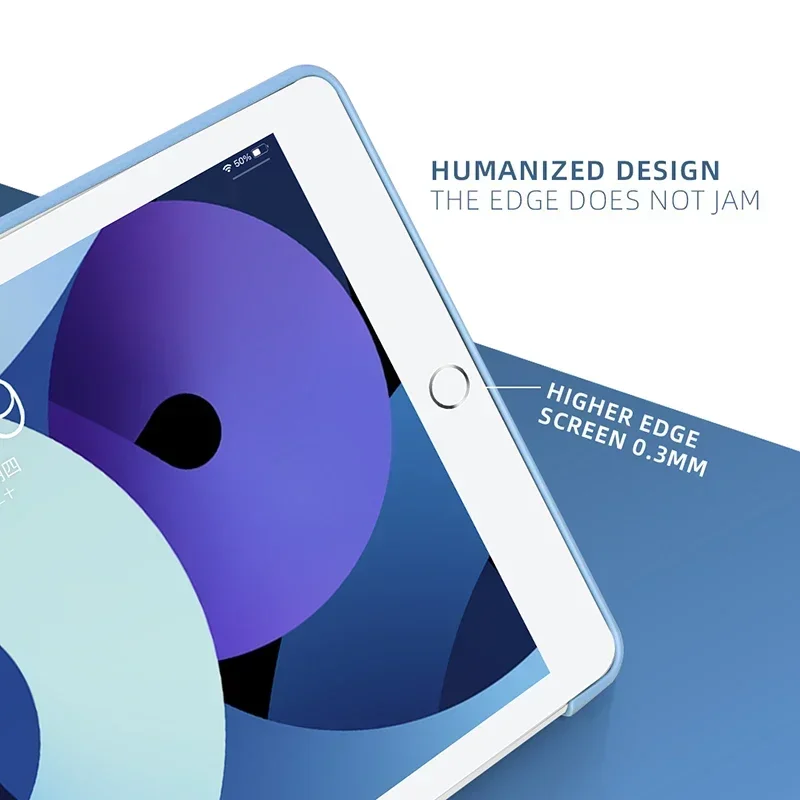 Etui z klapką na tablet iPad Air Pro MINI, pokrowce na modele 3 4 5 6 7 8 9 10 generacji, 11 13 12.9 2024 2025, skórzane etui z funkcją podstawki. — zdjęcie produktu 5