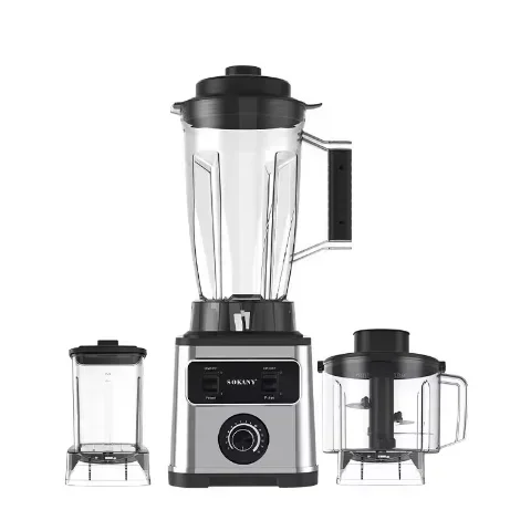 

Stainless Steel Portable Juicer Blender To-Go Cups and Spout Lids Pulse Technology Smoothie Blender 3333