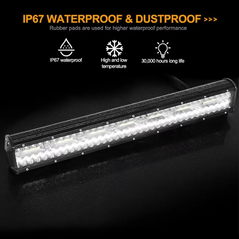 ZDD  LED light strip LED work light combination beam of light for car tractor boat off road 4x4 truck