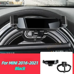 For MINI Cooper S 2022 F54 R60 F60 F55 F56 F57 Car Mobile Phone Holder 360 Degree Rotation Special Bracket Clamping Accessories