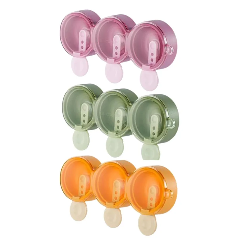 GTBL Food Grade Silicone Popsicle Molds Donut Shape Ice Cream Molds 9 Cells Ice Popsicle Mold Popsicle Maker Homemade Food