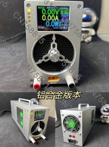 Screen 0 - 120V/0 - 25A, 60V/50A, Adjustable Power Supply Module ZXD2400 V4.3 Color, Fast Shipping