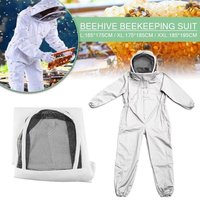 Full Body Beekeeping Clothes Professional Beekeepers Clothes Protection Beekeeping Suit Safty Veil Unisex Children Protective