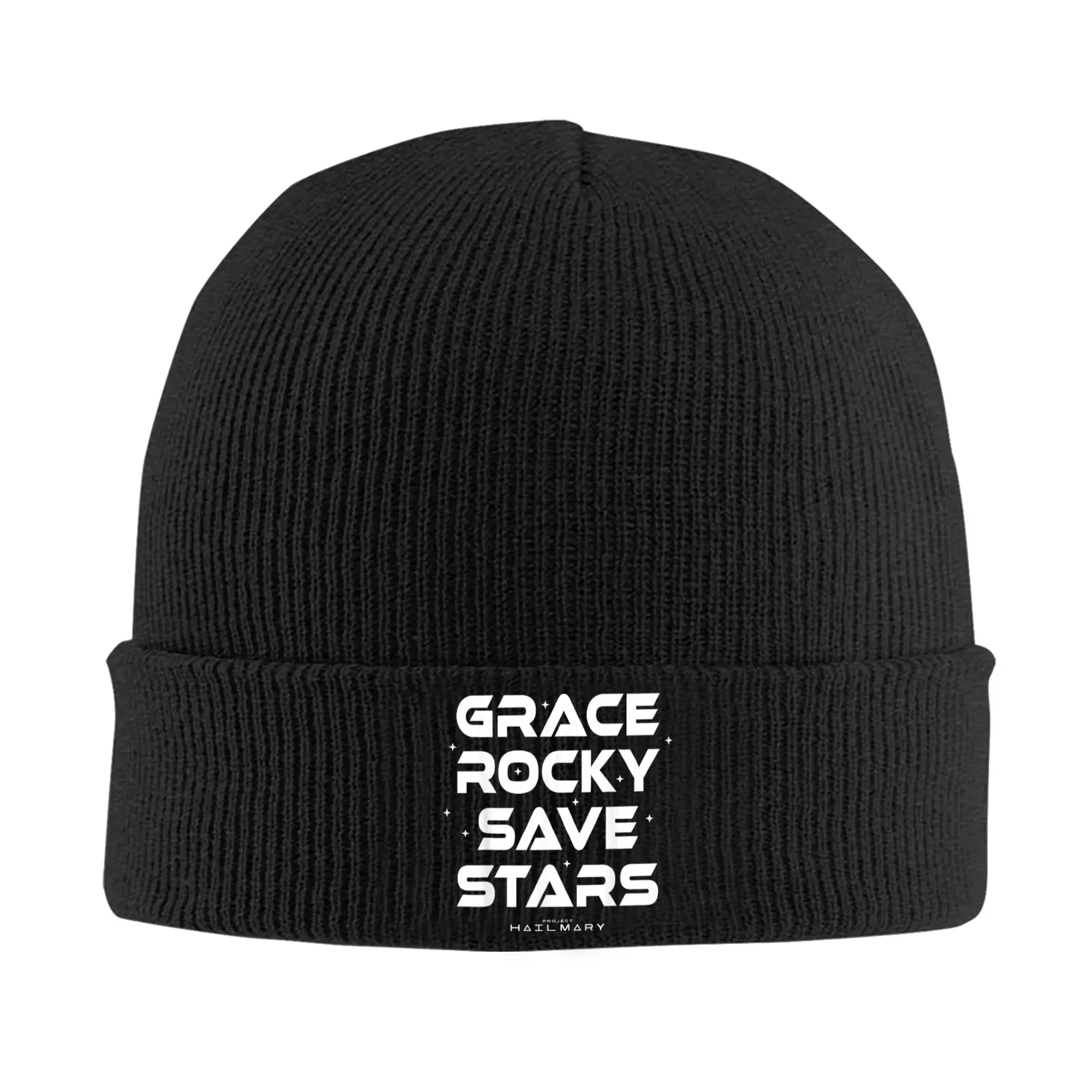 Project Hail Mary Grace Knitted Hat Women's Men's Beanie Winter Hat Acrylic  Hip Hop Melon Cap