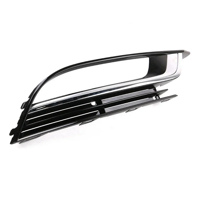 Front Bumper Grille Fog Light Grille Frame Fog Light Cover Car for VW CC 2013-2016 35D853666 35D853665