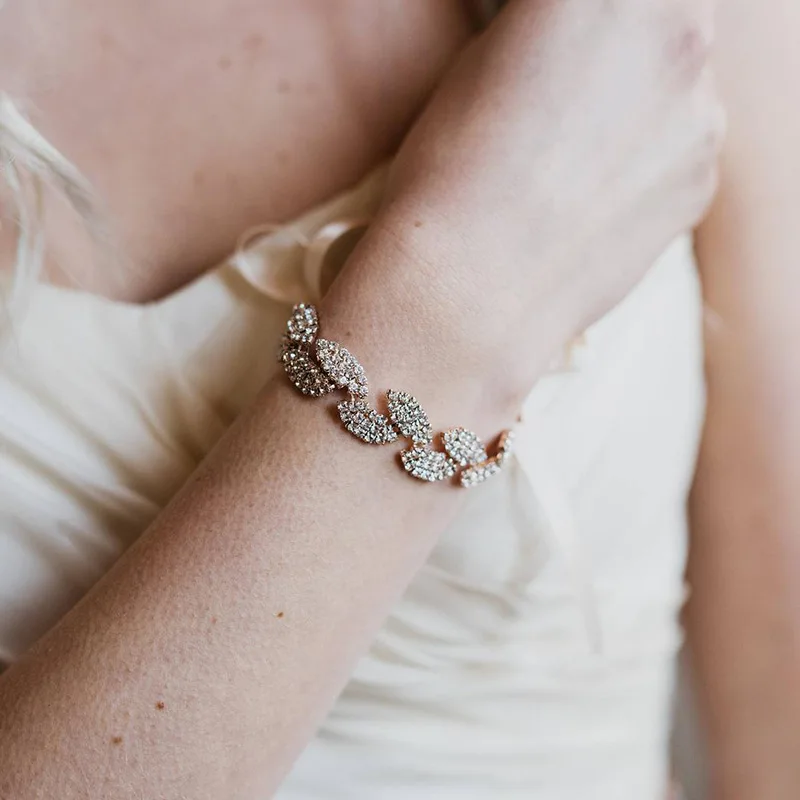 Ramillete de muñeca de piedra para novia, accesorio de boda hecho a mano, 2 piezas