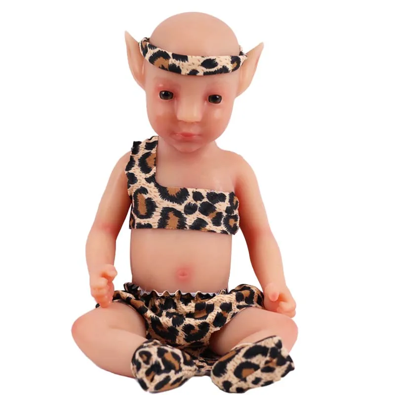 Nowa lalka Reborn Full Body Platinum Silicone Soft Boy Handmade Baby Real Lifelike Doll na prezent świąteczny Zabawka urodzinowa