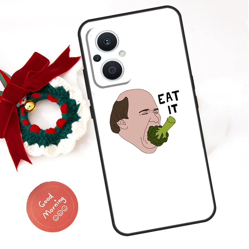 Kevin Broccoli The Office For OPPO Find X5 Lite X6 Pro X2 X3 Neo OPPO Reno 11F 10 11 Pro 4Z 5Z 8T 4 5 6 8 7 Lite Case