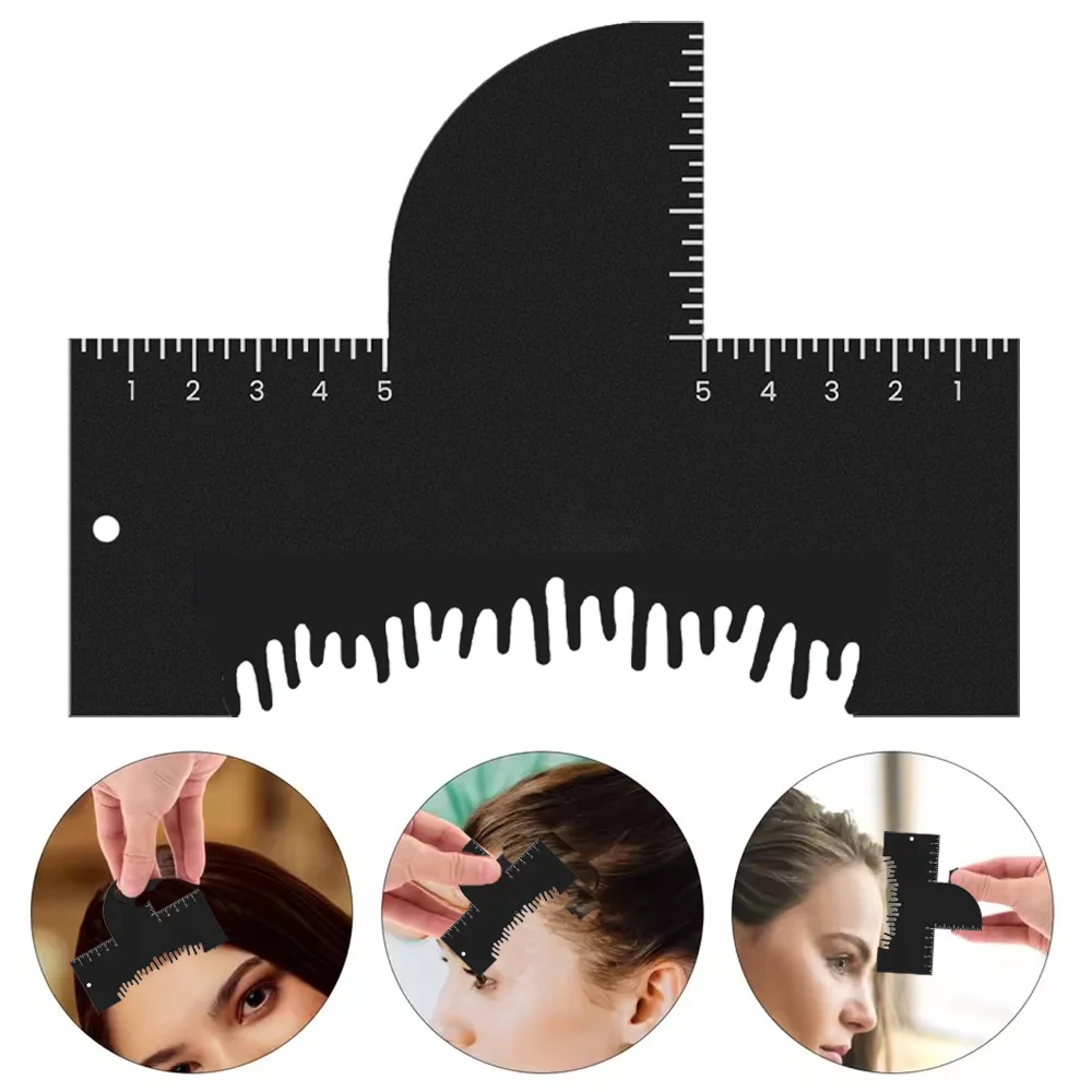 Multi-Use Hairline Enhancement Optimizer Comb Hair Thickening Fibers Powder Fill-In Tool for Natural Look Hair Density Boost