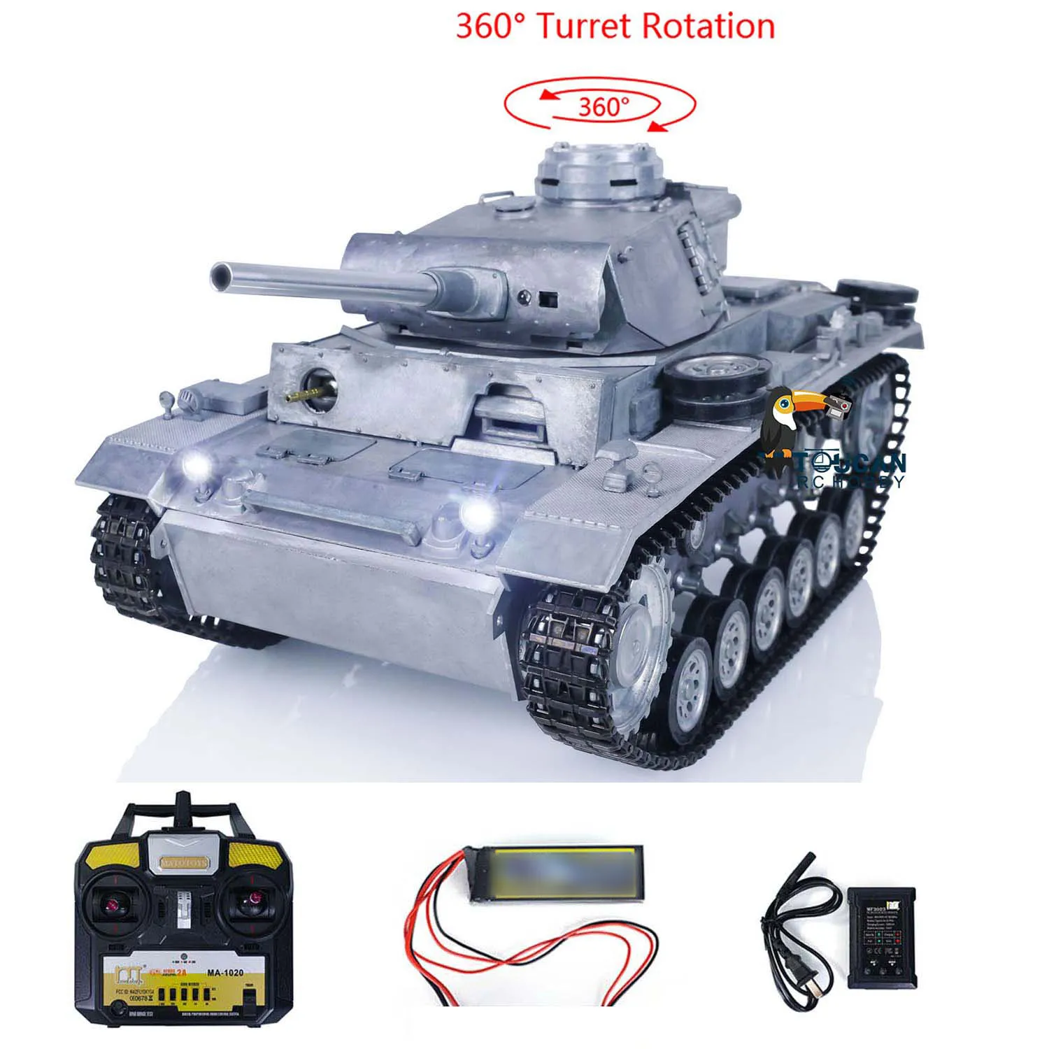 Meto mal gerpanzer III ، إصدار الأشعة تحت الحمراء tr RC Tank ، مقياس الرجل ، ألعاب الهدايا ،