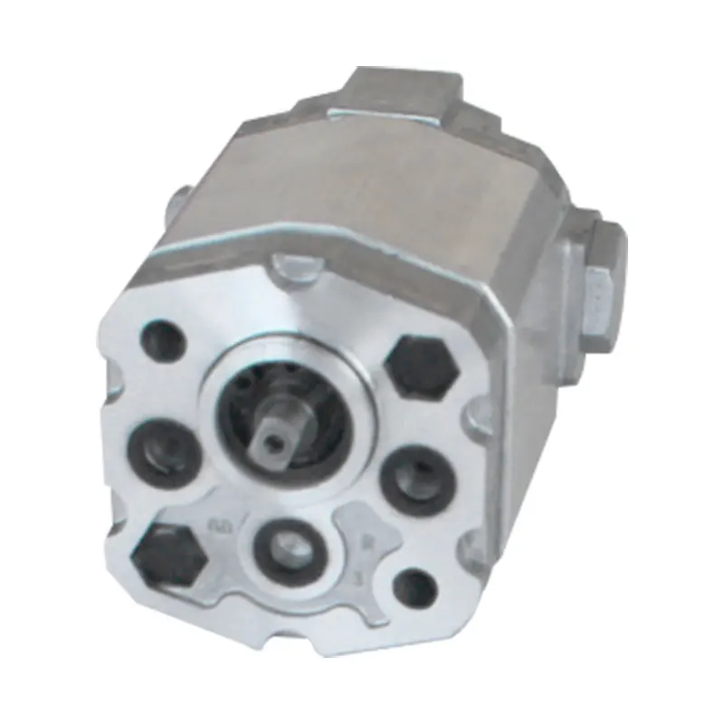 Double Rotary Hydraulic Gear Pump with Oval Mounting Rectangle Spline for Construction Machine Gear Oil Pump