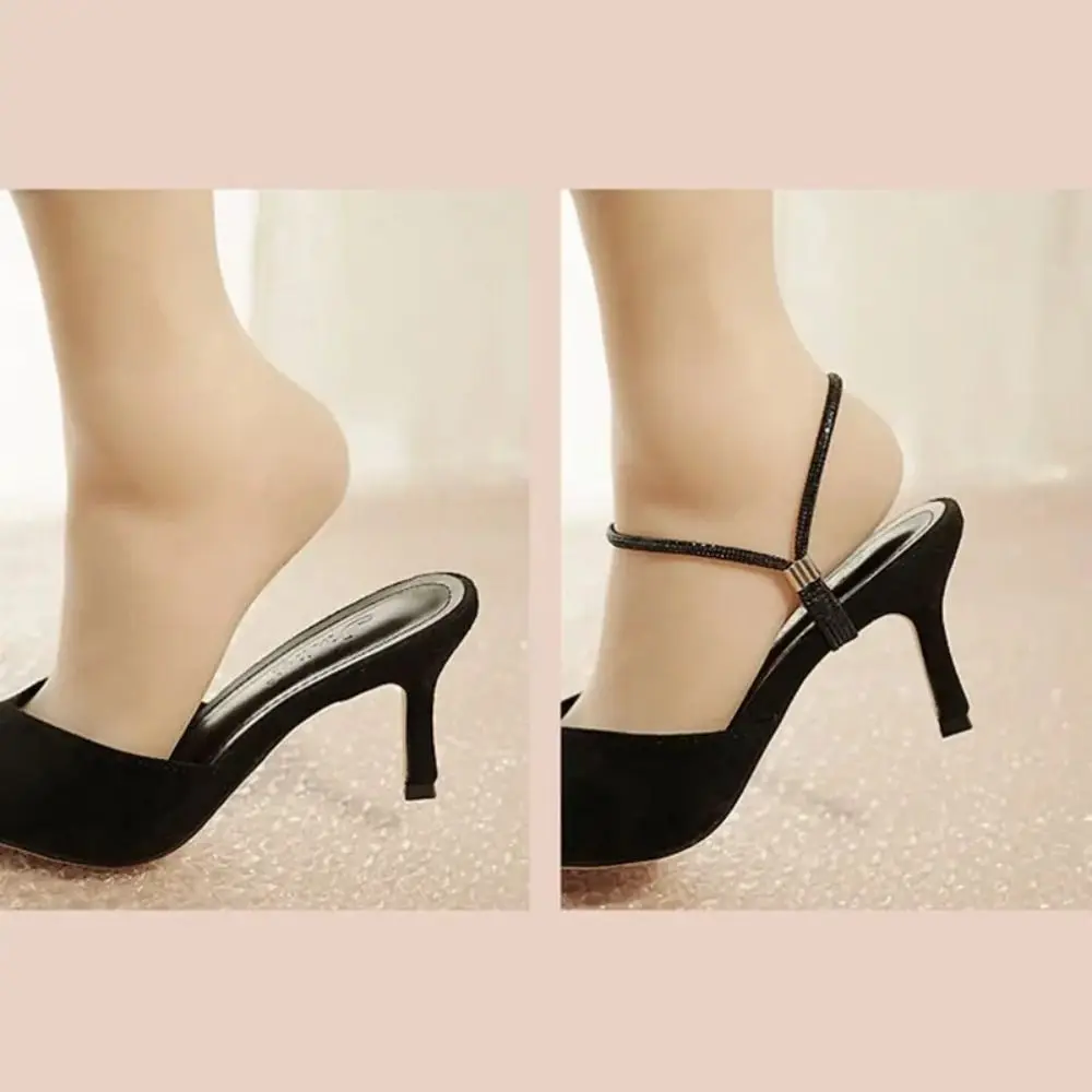 Prevent Falling Off Elastic Fixing Straps Anti-slip Straps Fashion High-heel Shoelaces Detachable Fixed Strap Casual