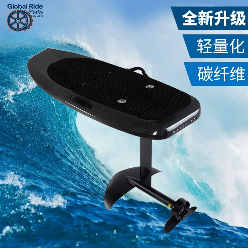 

Углеродное волокно, электрическое питание на подводных крыльях, стоящее весло, левитация, педаль воды