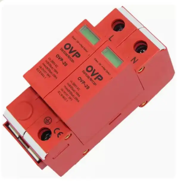 Integrated Pole Single-phase Power Supply Lightning Protection Module OVP-40 Surge Protector