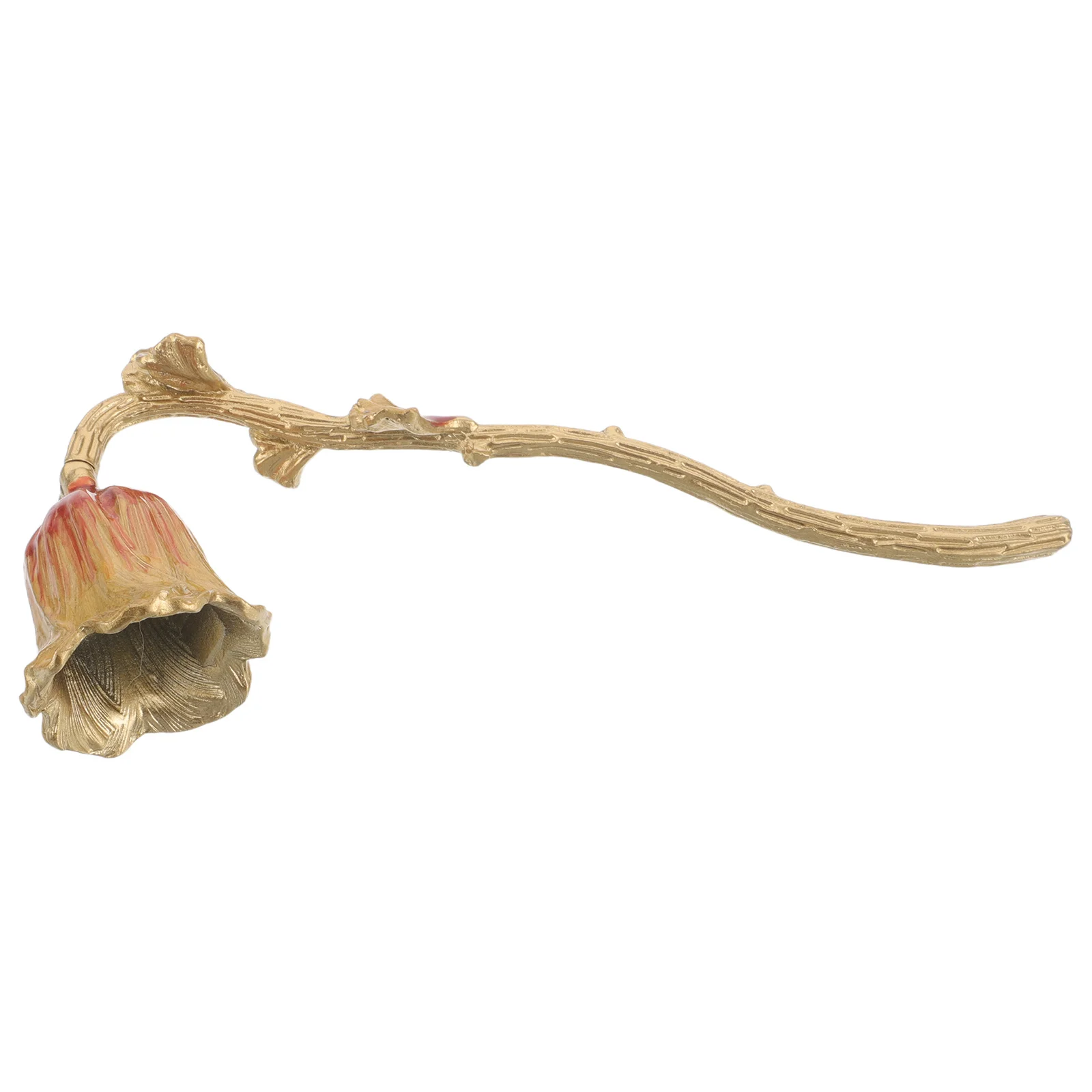 

Floral Snuffer Long Handle Retro Metal Wick Extinguisher Tool For Accessories Vintage Safety