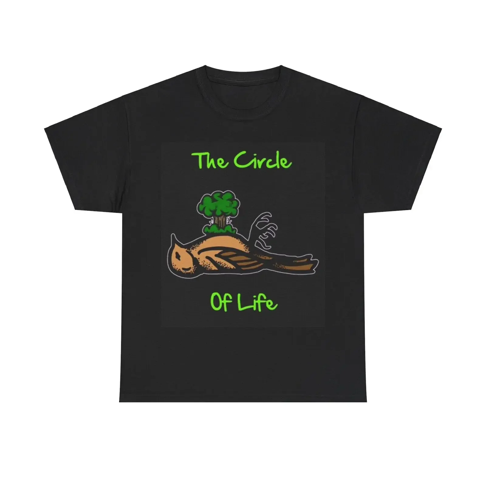 The Circle Of Life Funny Shirt Birds Wild Unisex Heavy Cotton Tee