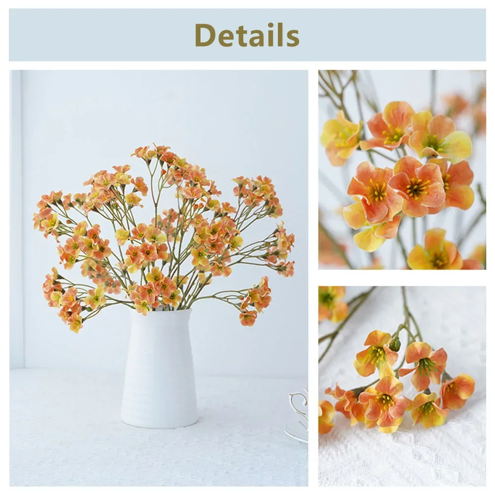 Mother's Day Artificial Flower Silk Cornflower Fake Flowers Artificial Plant Decorative Flowers Home Decor Wedding Decoration