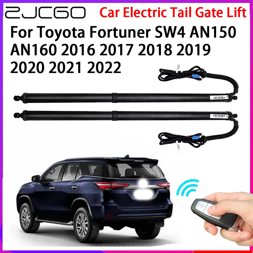 ZJCGO Car Automatic Tailgate Lifters Electric Tail Gate Lift Assisting System for Toyota Fortuner SW4 AN150 AN160 2016~2022