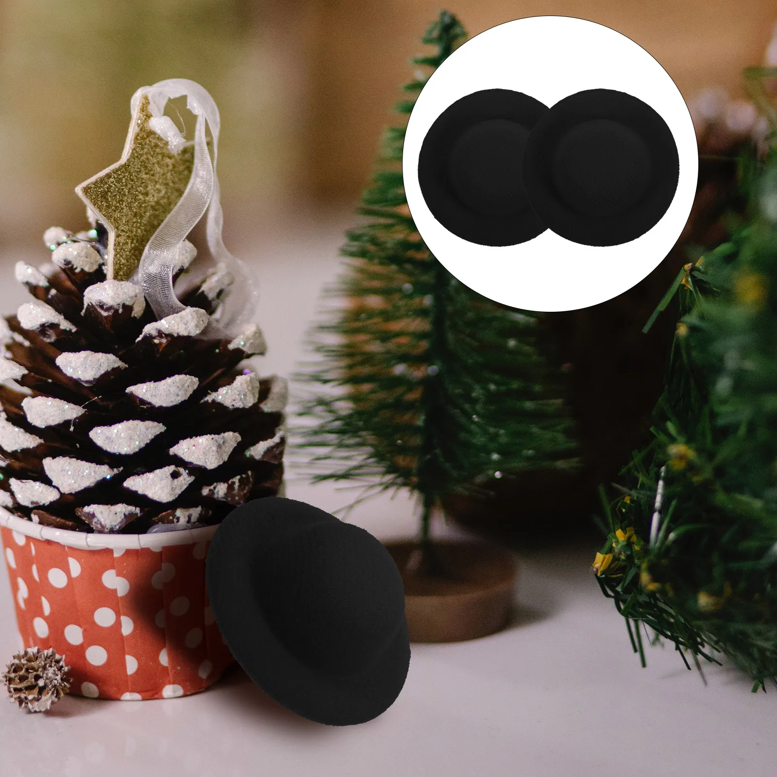 10 шт., мини-соломенные шляпы, маленькая шляпа, реквизит для украшения поделок, миниатюрная шляпа для дома, аксессуары для фотографий, мини-шляпы для поделок