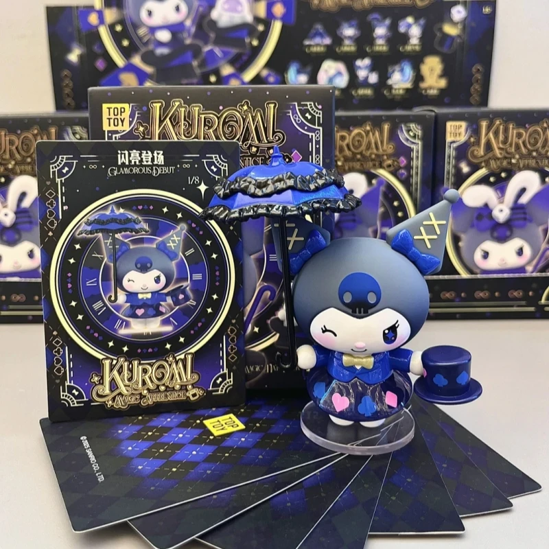 Genuine Sanrio Kuromi Magic Apprentice Series Blind Box Action Figure Dolls Surprise Mystery Box Ornament Collectible Girl Gifts