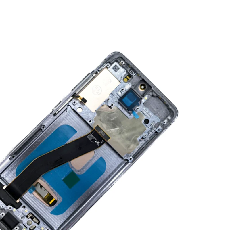 6.2인치 AMOLED 삼성 S20 5G G981F G981F/DS G981B/DS G981 LCD 디스플레이 프레임 터치스크린 디지타이저 어셈블리