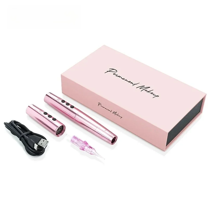 

2025 hot sale Wireless Tattoo Machine Set Microblading Eyebrow PMU Pen Permanent Makeup Machine Professional Supplies