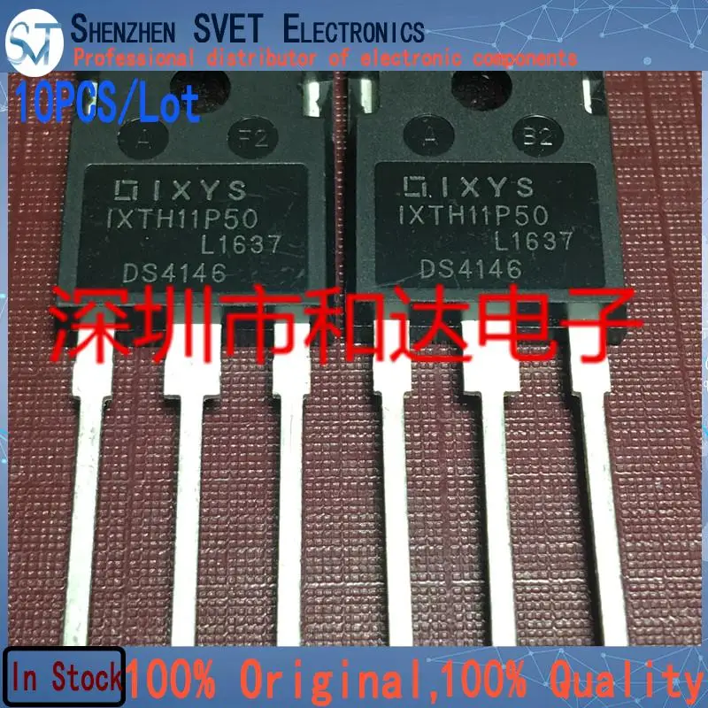 

10PCS/Lot IXTH11P50 TO-247 P -500V -11A Imported Original In Stock