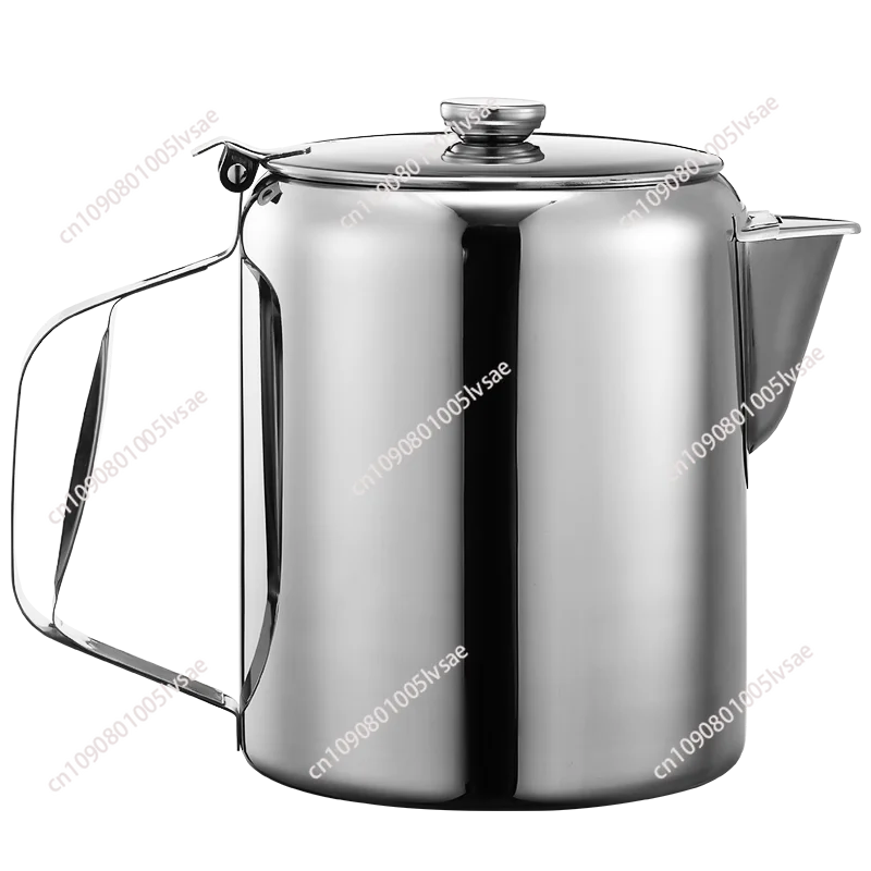 Hong Kong Style Milk Tea Pot Brewing Tea Pot Coffee Pot Milk Tea Pulling Aluminum 3L