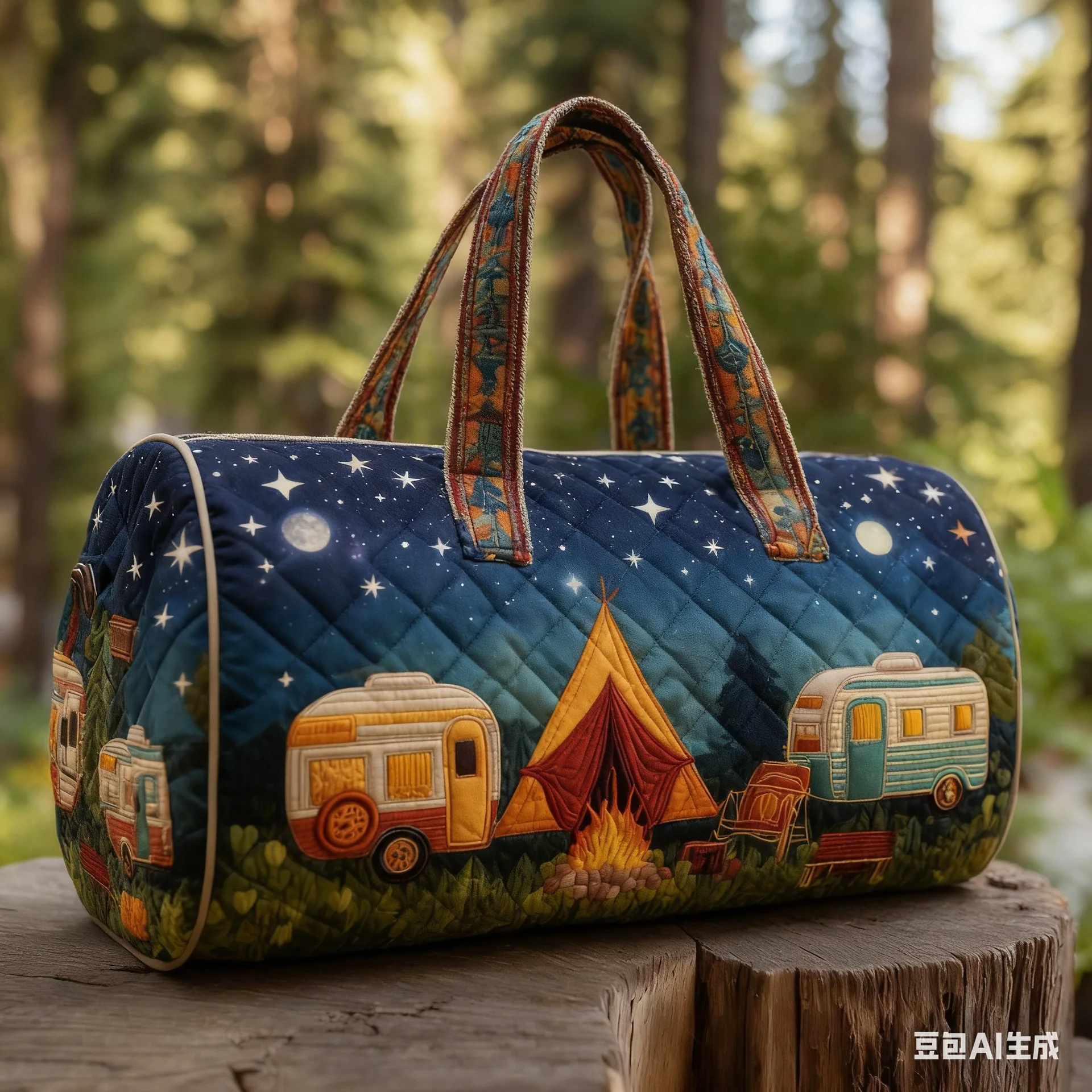 

3D Printed Quilted Bags daily Personalized Gifts Custom Bags fashion Handbag Tote Bag Training Travel Bag Beach Hiking Camping