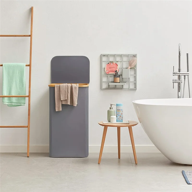 

Корзина для белья объемом 100 л с крышкой, корзины для белья для белья