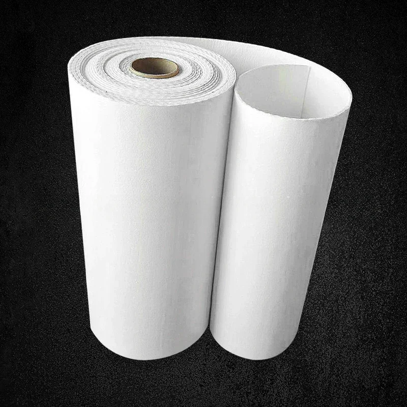 

Ceramic fiber paper multi size high temperature resistant aluminum silicate fiber paper high temperature sealing gasket