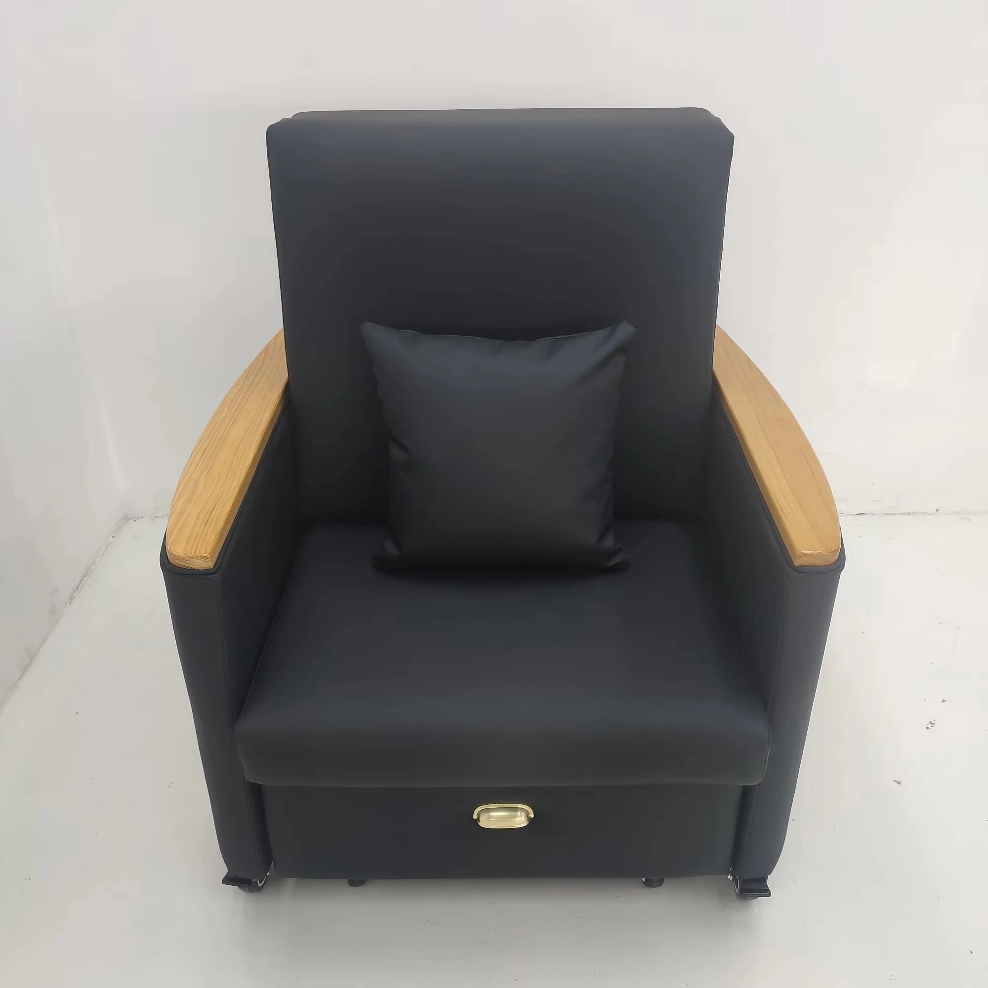 Wholesale Medical Sleeper Sofa  for Caregivers  Hospital  Convertible Chair Foldable Office Single Sofa  with Lock  Manufacturer