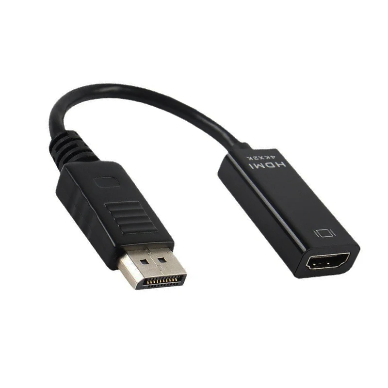 DP to HDMI-compatible 4K UHD Cable Adapter Male To Female For HP/DELL Laptop PC Display Port to 1080P HDTV Video Cord Converter