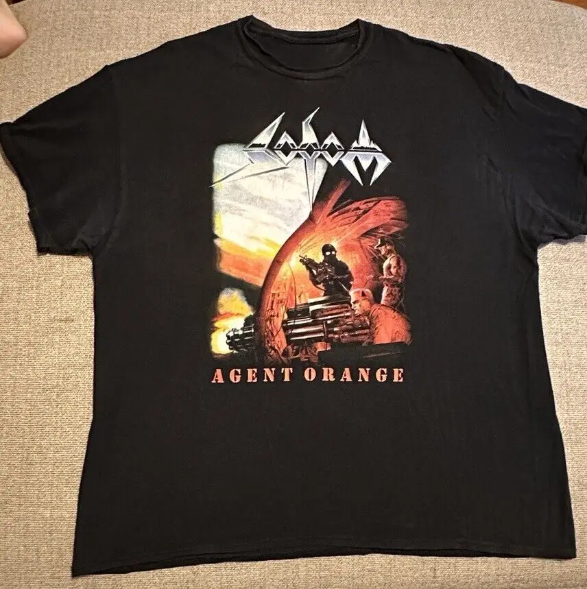 Sodom Size Xl Agent Orange Shirt Destruction Celtic Frost Kreator Thrash Metal