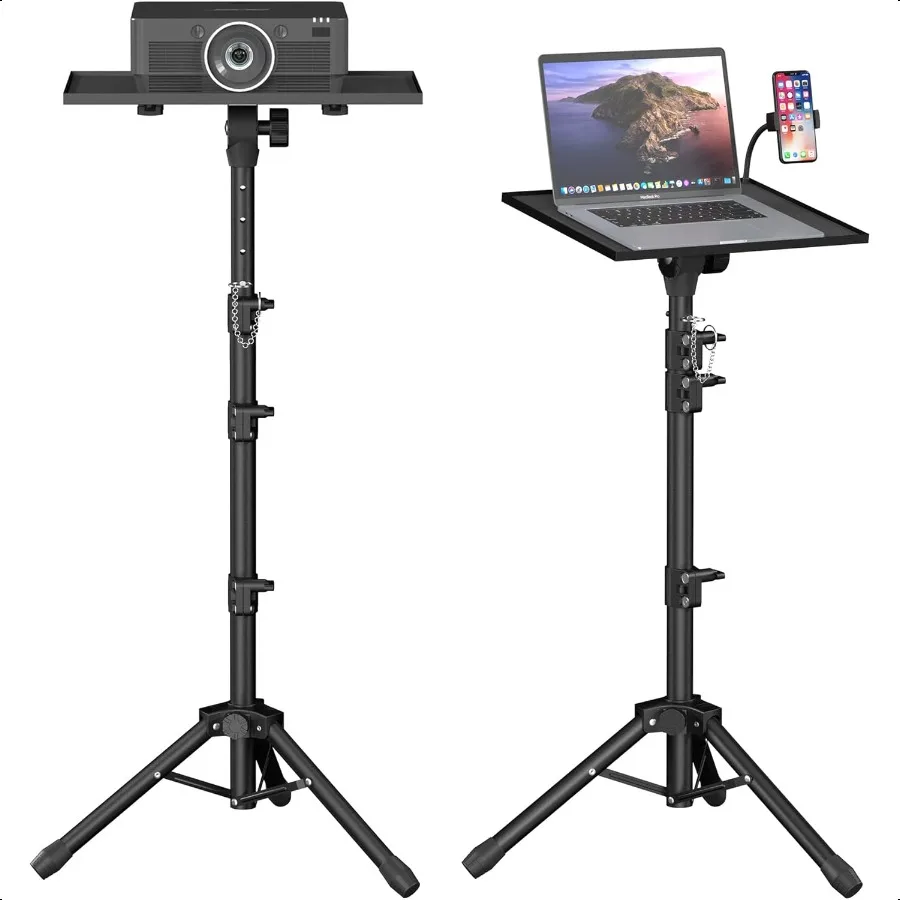 

Projector Stand Adjustable Height 22 to 63 Inches Tripod for Laptop Projector Outdoor Movies