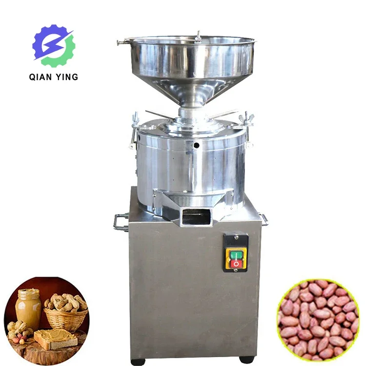 Commercial Sesame Sauce Maker Peanut Butter Miller Soybean Paste Colloidal Grinder Jam Making Machine