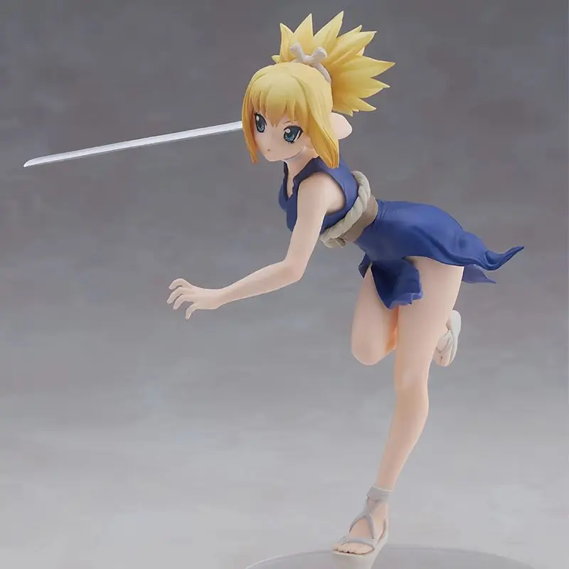 Origina l en foto ck Bandai Banpresto Anime Figuur van Dr. Stone-Senku Ishigami, Nanami Ryusui, Kohaku, Watermeloen-Model Pvc Jongen Speelgoed