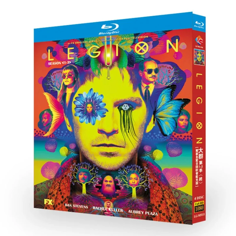 

Legion Season 1-3 Blu-ray Disc