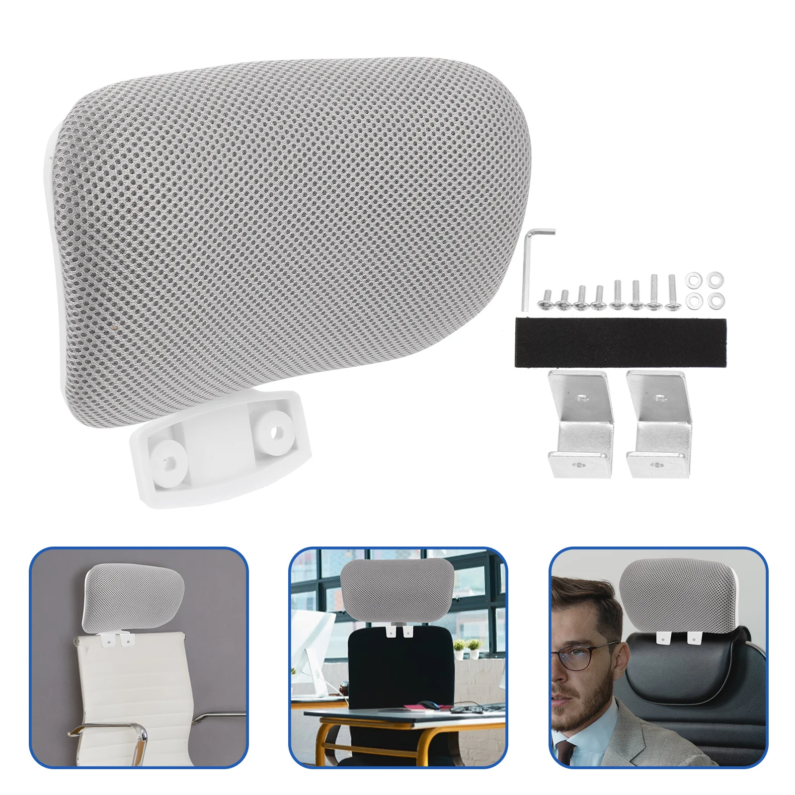 1 Set Office Chair Headrest Attachment Replacement Chair Head Support Cushion work chair head pillow computer chair headrest