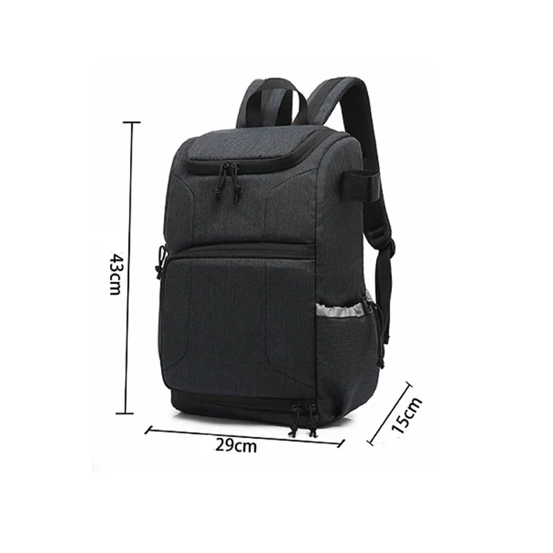 Camera Backpack Outdoor Travel Camera Bag Large Capacity Waterproof Backpack for Canon Nikon Sony Camera Lens Tripod Accessories