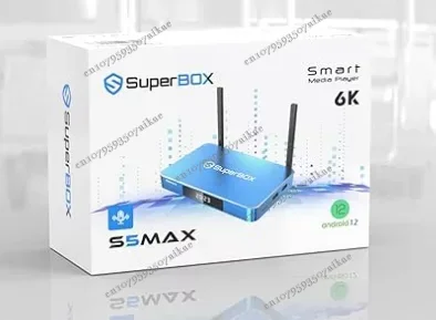 

New Superbox 5S Android 9.0 smart box 4GB 64GB hot in USA Canada Mexico Latin PK superbox s2 pro elite life time