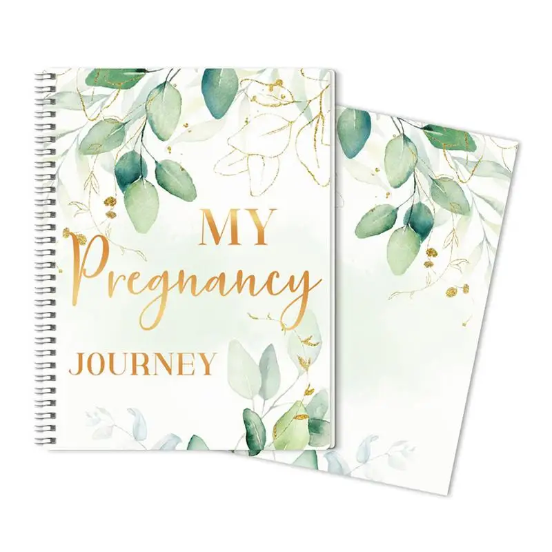 Buku perencana hamil buku Kenangan kehamilan buku perencana cetak jelas pengatur bulanan mingguan untuk catatan pertumbuhan bayi kehamilan