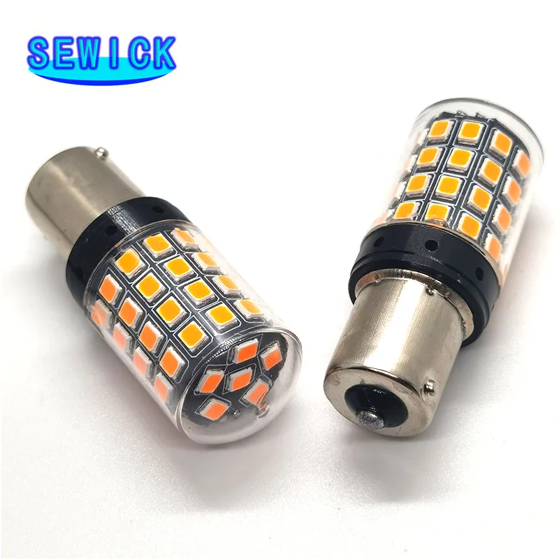 

100x 3014 54smd CanBus 1156 BA15S P21W 1157 BAY15D P21/5W Lamp T20 7440 W21W 7443 W21/5W Led Bulbs For Turn Signal Light