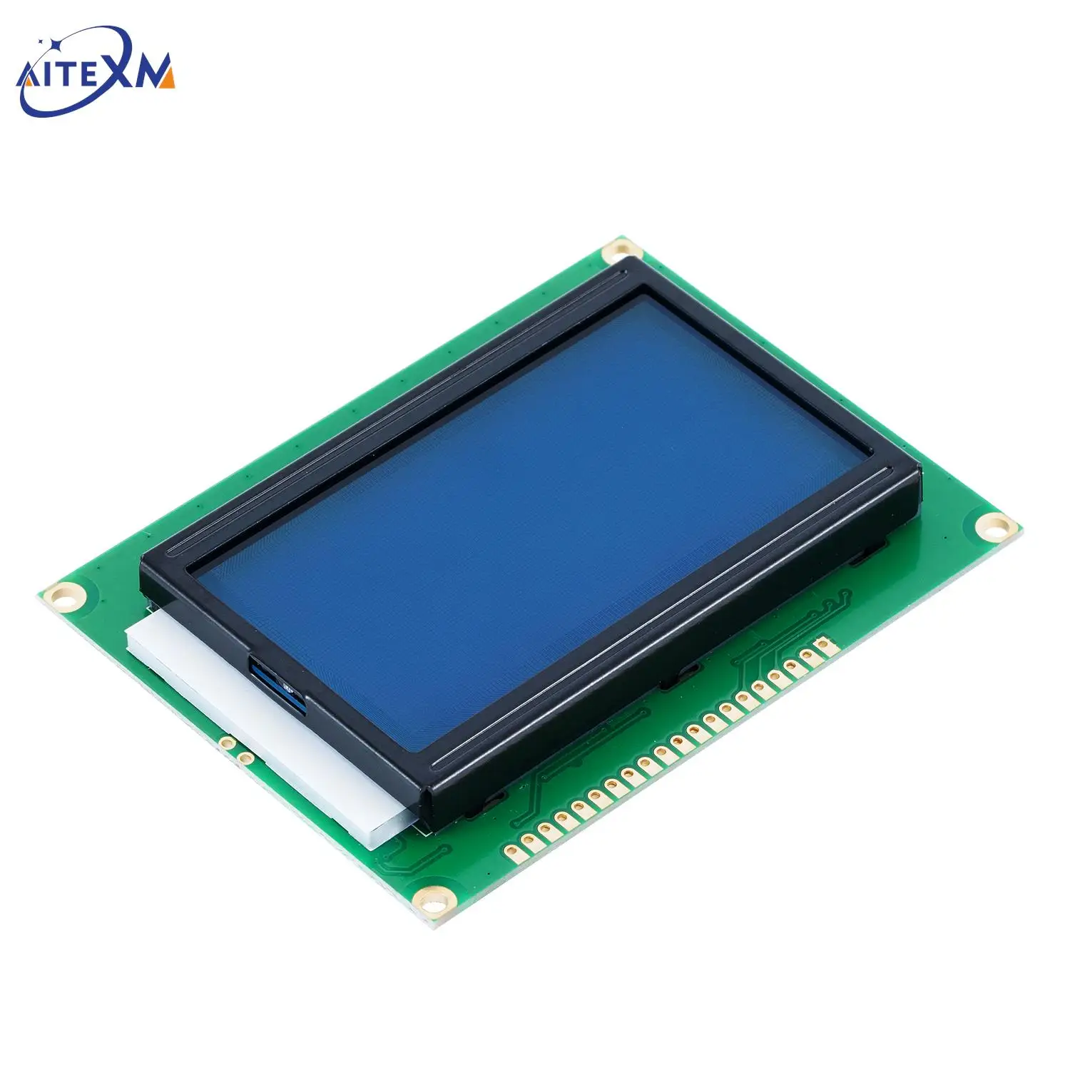 128*64 DOTS LCD Module 5V blue screen 12864 LCD with Backlight ST7920 Parallel port LCD12864