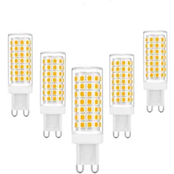 Ampoule LED G9 en Céramique SMD2835, Projecteur Blanc Chaud/Froid, Remplacement de la Lumière Halogène, AC 220V, 5W, 7W, 9W, 12W