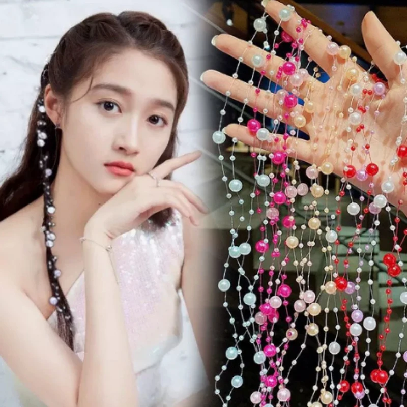 Women Accessories Combo Gift - Elegant Bridal Hair Vine Beads Handmade