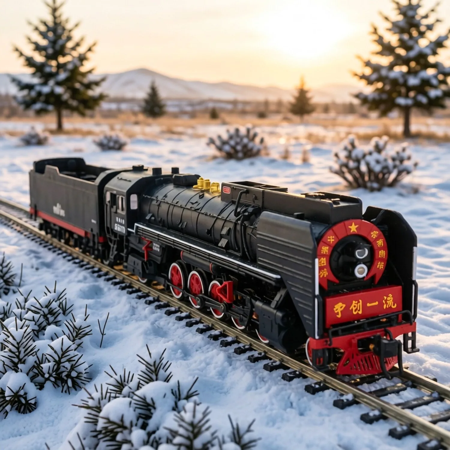 Image of N-Typ 1/160 Maßstab Modelleisenbahn Vorwärtsgerichtete Dampflokomotive 6978 DC Simulation Miniaturmodell Jungen Spielzeug Geschenk