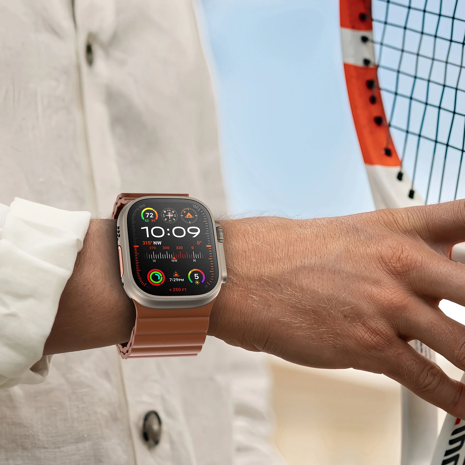 Neues Ultra Wide Magnet-Lederarmband für Apple Watch Band Series Ultra 11/10/9/8/7/6/5/4 42mm 44mm 45mm 46mm Armband – Detail 14